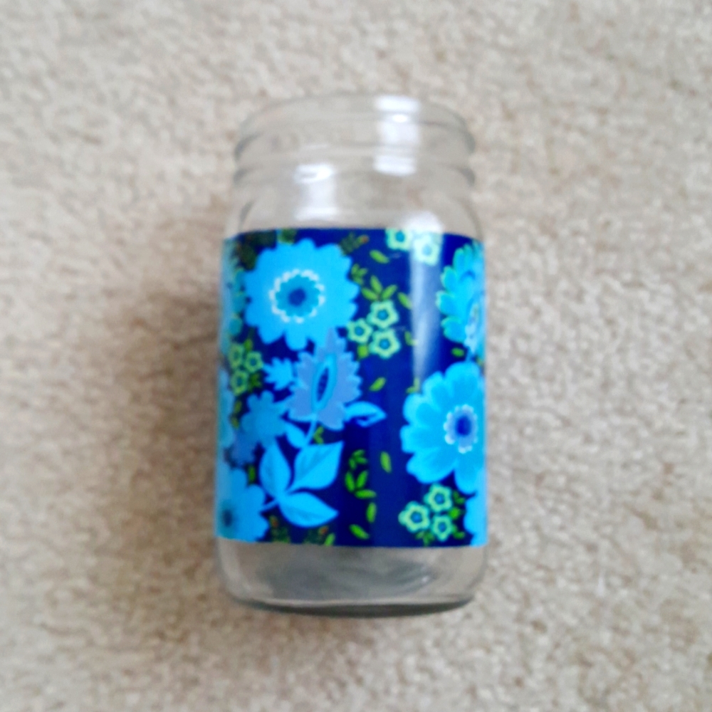 Mason desk top storage jar
